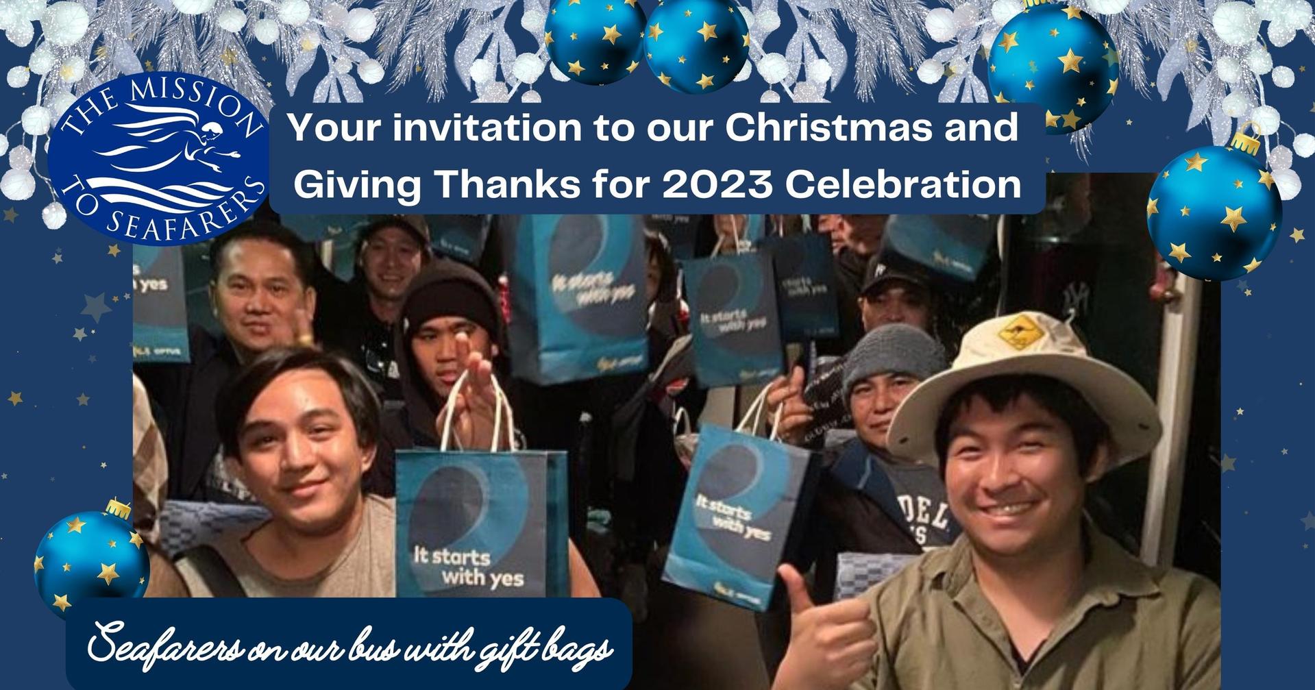 2023 Mission to Seafarers Sydney Christmas and Thanksgiving Celebration